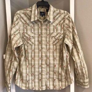 Roper Cactus 🌵Button Down Shirt